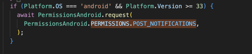 Android Request Permission